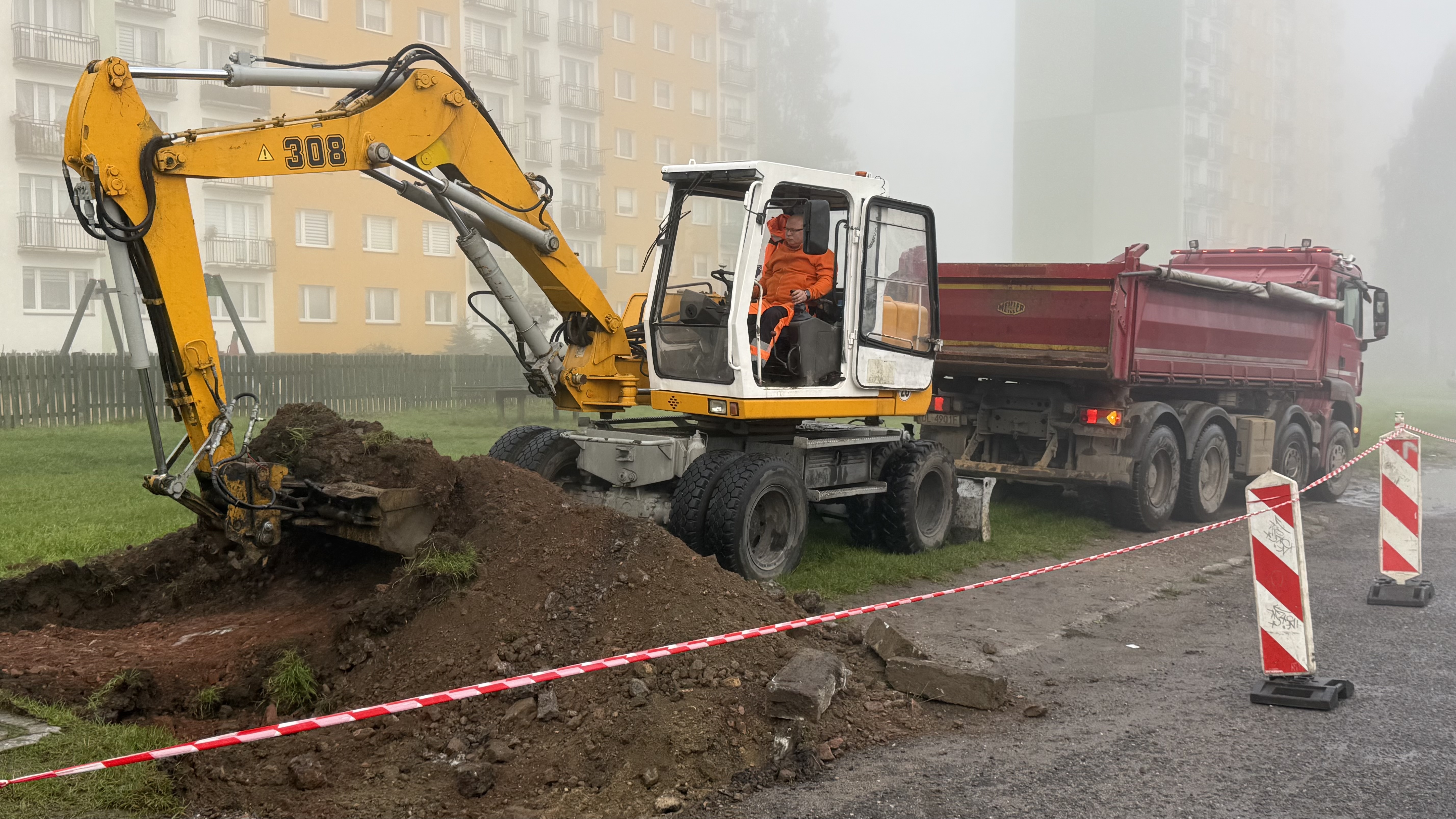 Prace ziemne i przygotowanie terenu