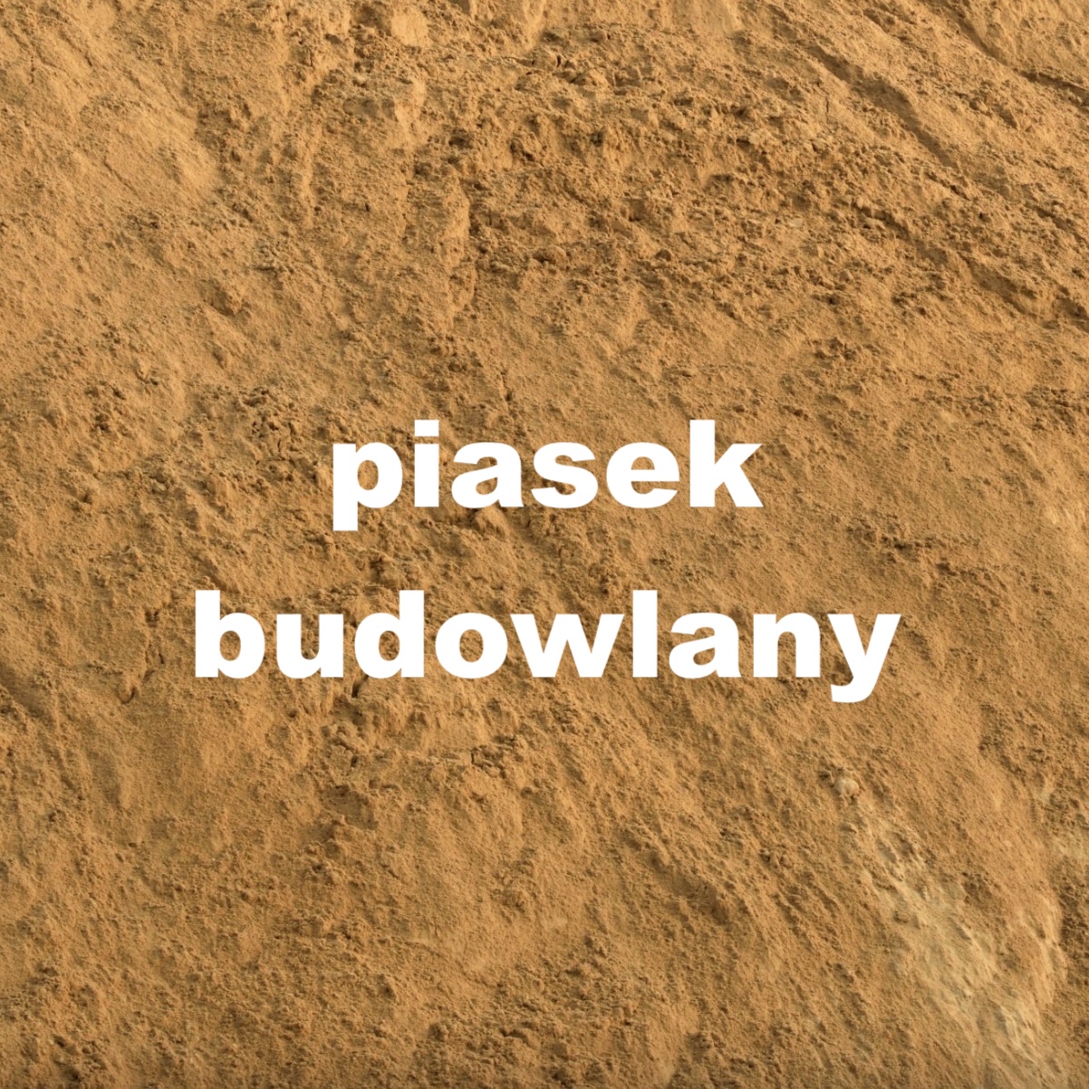 Piasek budowlany